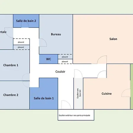 Сasa de vacaciones La Maison De Edgar Ruelle-sur-Touvre